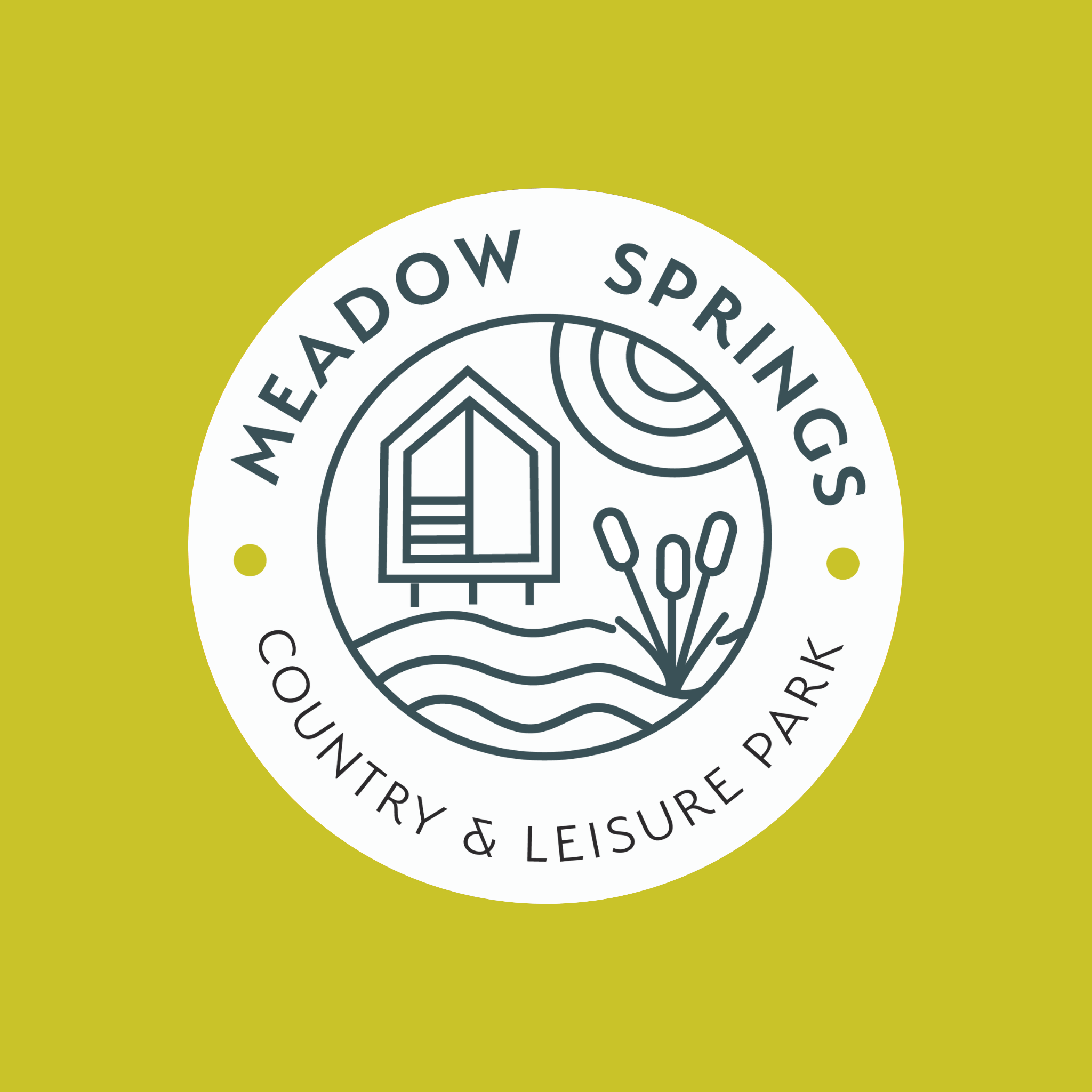 Logo for meadow springs mid wales