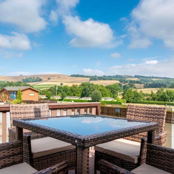 Scenic view from a terrace.