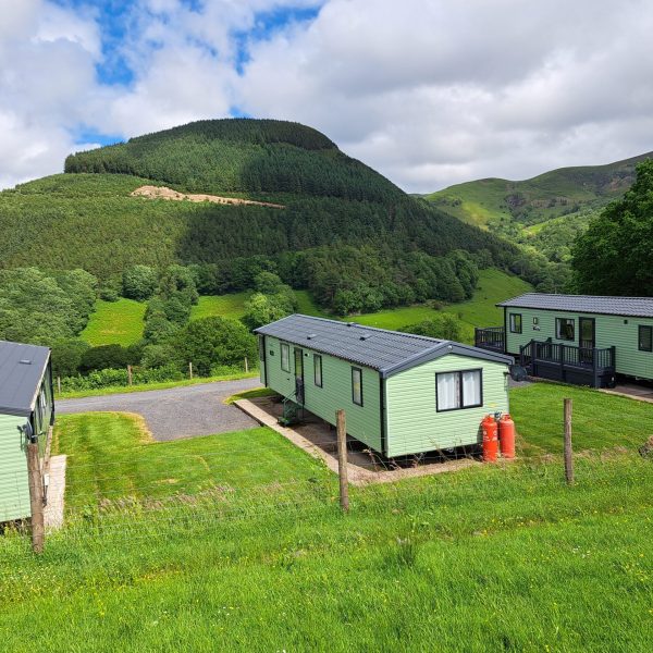 2022 Swift Hafren preowned caravan for sale with stunning mountain views